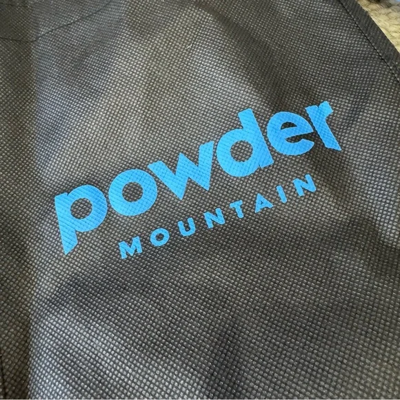 Powder Mountain Mini Tote Bag with Carabiner Keychain - Picture 6 of 8